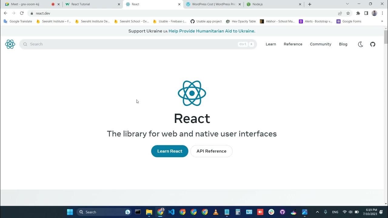 28 - React Class 1 | React Introduction | React Components | SASS ...