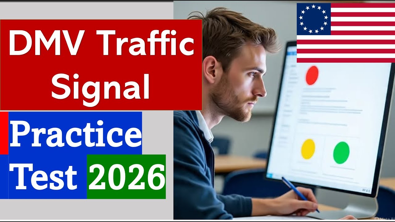 Практический тест по светофорам DMV 2026: вопросы и ответы