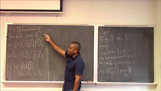 Math 346 Lecture 9 - Span and Linear Independence