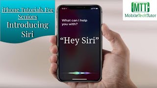 iPhone Tutorials for Seniors - Introduction to Siri