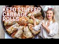 How To Make Keto Stuffed Cabbage Rolls (Gluten-Free & Low Carb Recipe)