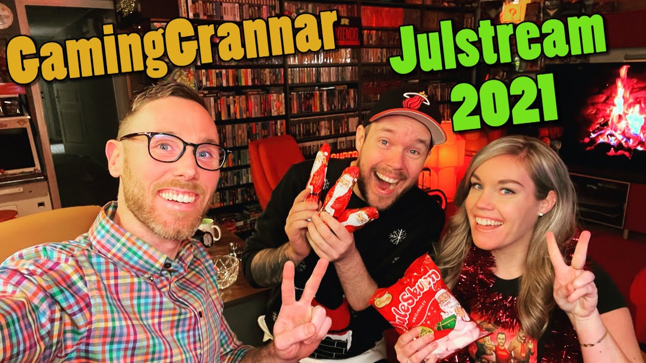 GamingGrannar Julstream kl 20:00-23:00 - Med EKKen, hiro & DAVE