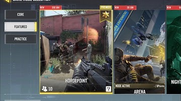 COD mobile - NEW MODE HORDEPOINT