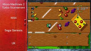 Details Console Racing Driving Games of 1994 - Micro Machines 2 Turbo Tournament Guide