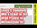 Act NOW to protest Remote ID (win a ticket to Washington DC?)