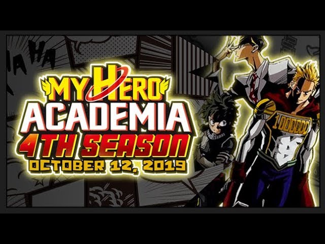 My Hero Academia' Season Four Coming to Crunchyroll on October 12 - Nerds  and Beyond