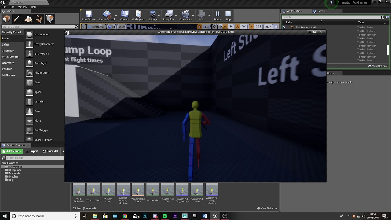 Montage Testing - AnimationForGames
