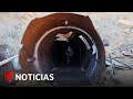 Israel descubre túnel de Hamas por el que pasa un auto | Noticias Telemundo