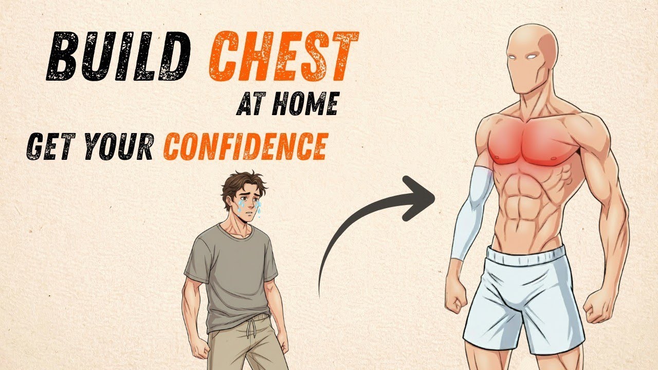 No Equipment Chest Workout | Build Muscle Fast at Home - YouTube