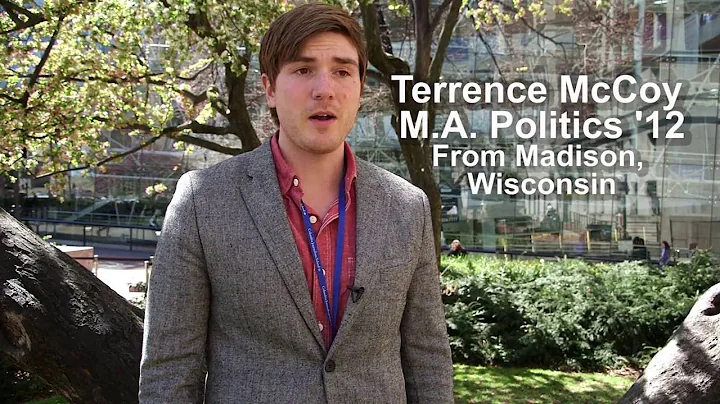 Terrence McCoy '12 M.A. on Changing The System