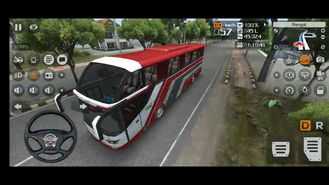 Bus game kasy khaly/Bus Indonesia simulator game/ Bus game multiplayer convey mode/ 