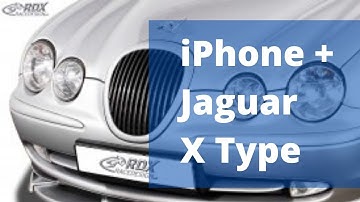 Jaguar S-Type R - Connect iPhone to Jaguar OEM Stereo 😎 ( No Bluetooth! No Problem! )