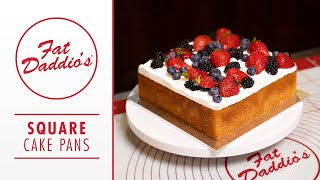 Fat Daddio's Square Cake Pans