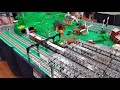 Lego "Island of Sodor" layout at Brickvention 2019.