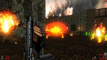 Doom 2 The Way id Did | Level 18: The Sanctum [Project Brutality 3.0]