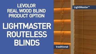 Levolor Blinds with Lightmaster