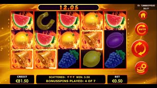 All Ways Hot Fruits Slot Machine - Bonus Game (14 Free Spins) screenshot 5