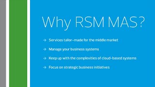 RSM Managed Application Services - Transforming Challenges into Successful Outcomes screenshot 2