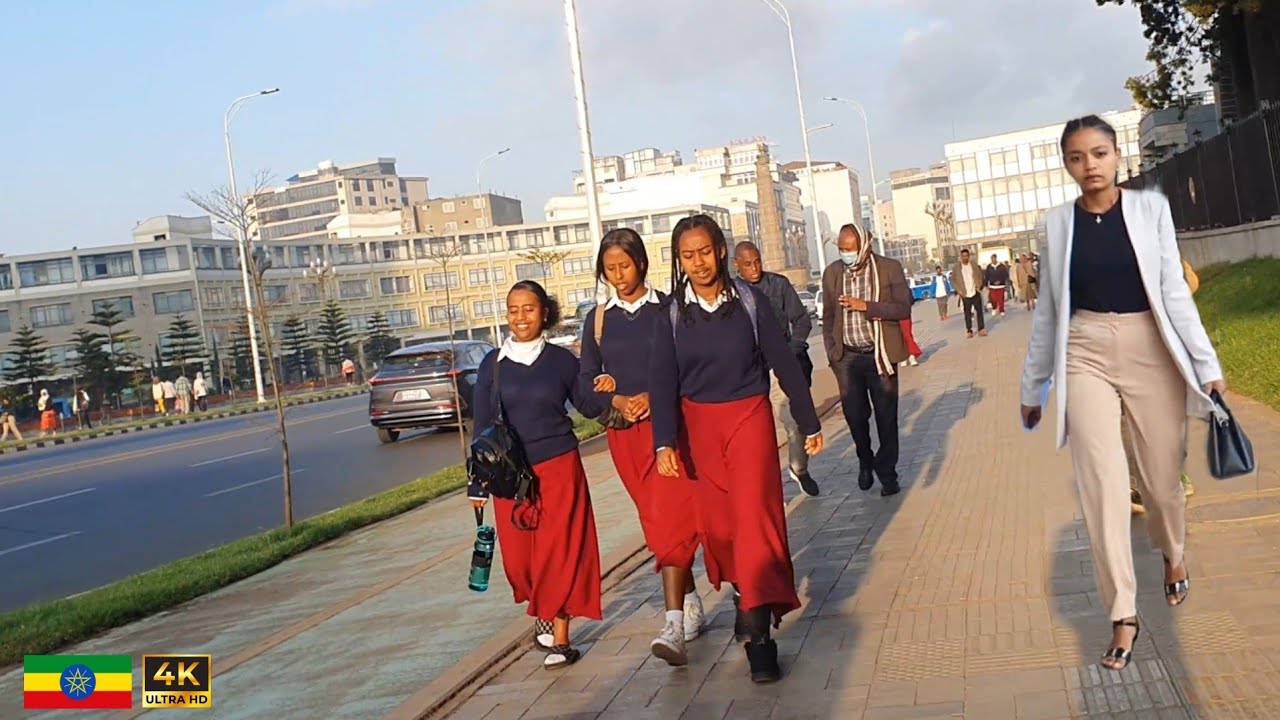 4Kilo , 🇪🇹 Addis Ababa walking Tour 2025 , Ethiopia