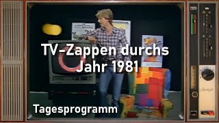 Zeitkapsel 1981: Zappen durchs deutsche Fernsehen - Teil 1 Tagesprogramm