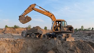 Hyundai Excavator Extreme Earth Loading: Raw Mechanical Power & ASMR Precision