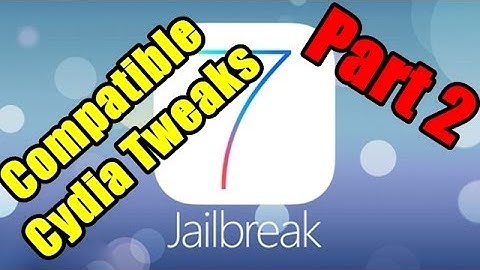 Cydia Tweaks Compatible With iOS 7 Evasi0n 7 Jailbreak PART 2
