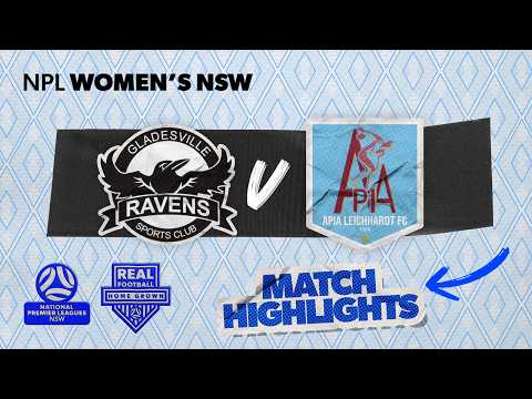 NPL Women's NSW Round 10 Highlights – Gladesville Ravens v APIA Leichhardt FC — football highlights