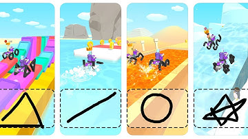 Scribble Rider! - All Level Gameplay Android,iOS