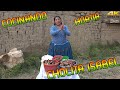 cocinando huatia de pollo a la piedra y tierra | CHOLITA ISABEL