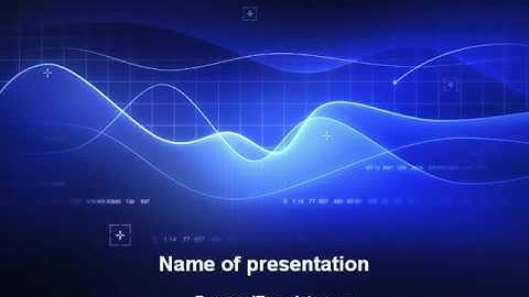 Digital Blue PowerPoint Template by PoweredTemplate.com