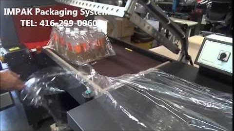 Packaging Equipment L Sealer 2228 Shrink Wrapping Tray Of Coconut Water Bottle