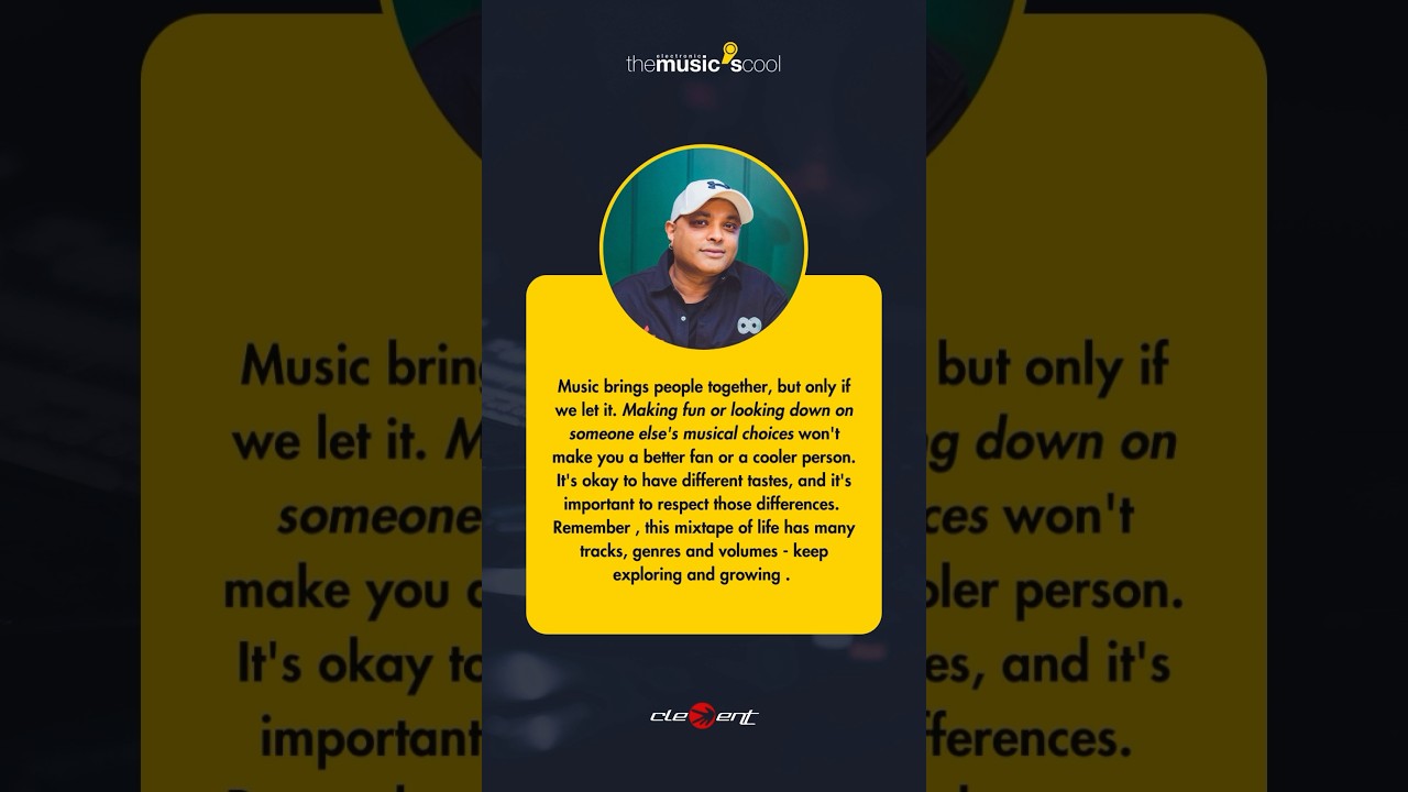 Don’t judge someone without giving it a chance 