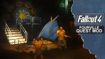 FALLOUT 4 800+ MODS - Fourville - Quest Mod part 2 | Wasteland Reborn (Wabbajack modpack) | PC