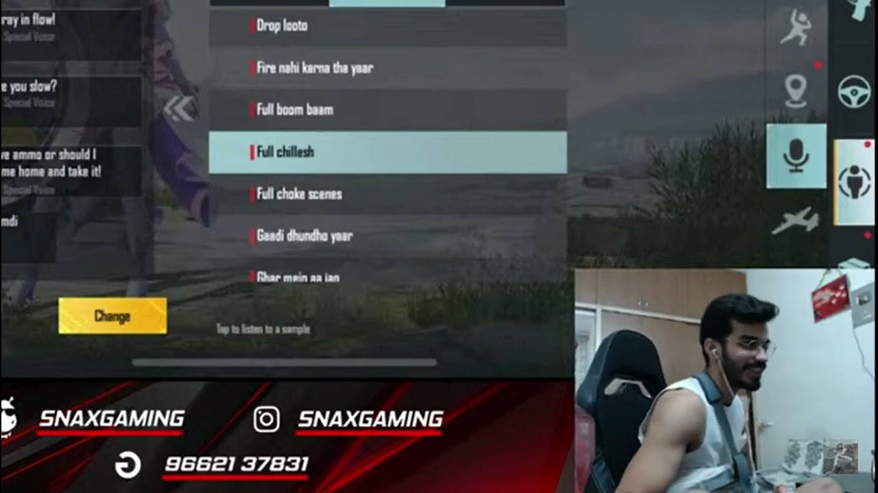 Snax React on Scout Special Voice Pack | Snax on scout voice for kassh |