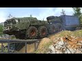 Spintires Mudrunner - Maz 731 8x8  - Driving Offroad Transporting Container