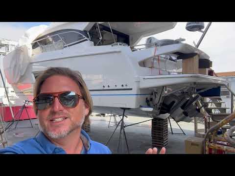 ⁣Bavaria Virtess 420 flybridge powerboat Arrival sneak peak video showing you how these yachts arrive