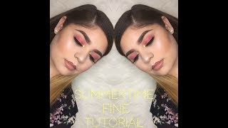 Summertime Fine Makeup Tutorial | Alexsis Torres