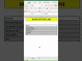 How to make dotted lines in excel.  #exceldataanalytics #dataanalysis #exceltutorial #exceltips