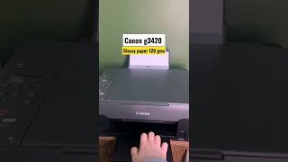 canon g3420 تجربه طباعه  الصور علي ورق ١٢٠ جرام ، اقترحوا عليه افكار للmemory book