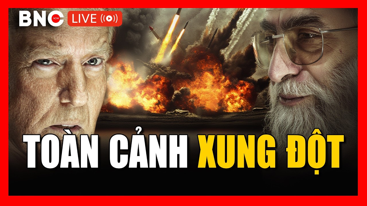TOÀN CẢNH XUNG ĐỘT TRUNG ĐÔNG: Căng thẳng Mỹ - Iran - Israel | Xung đột Trung Đông mới nhất