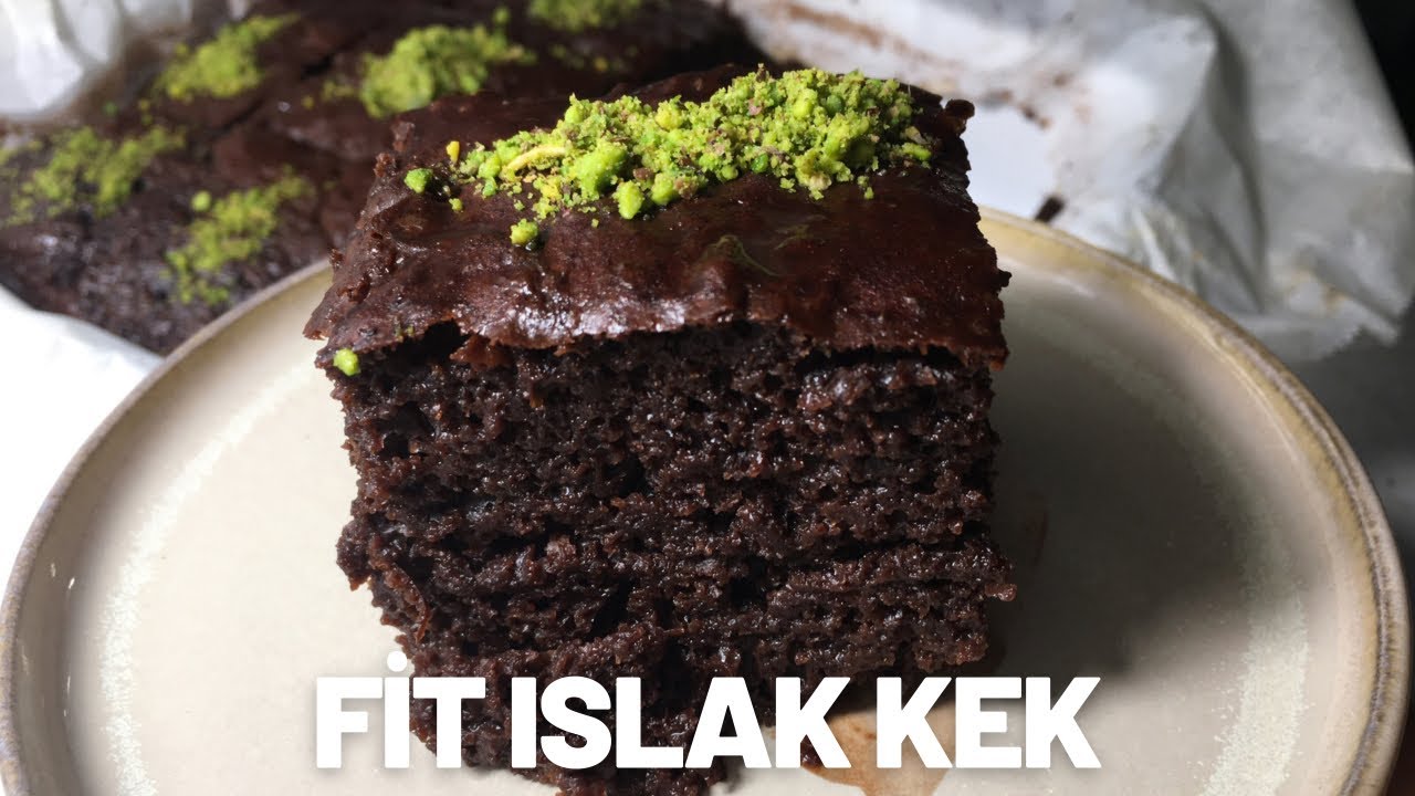 BÖYLE BİR ISLAK KEK DAHA YEMEDİNİZ 🙊 FİT ISLAK KEK TARİFİ | Diyet Tatlı Tarifleri | Fit Tarifler