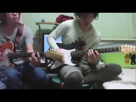 双子でギターを弾いてみた！　The Bravery/supercell