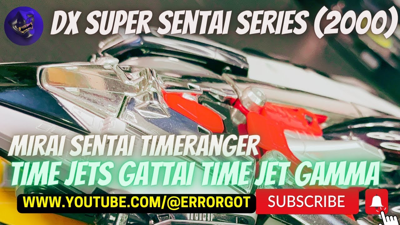 (2000) DX Super Sentai Series : Mirai Sentai Time Ranger. Time Jets ...
