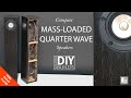 Building speakers  diy compact massloaded quarter wave speakers with markaudio fr drivers