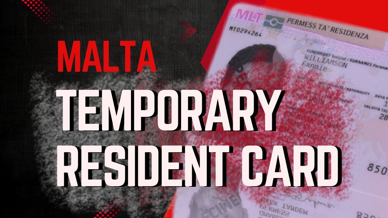 🇲🇹 How to Get a Temporary Residence Card in Malta | Sinhala Guide for Sri Lankans