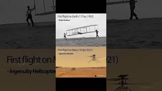 From Kitty Hawk to Mars: 118 Years from First Flight to Another World 🚀🌍✈️ #world