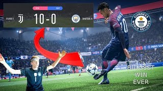 FIFA 19 🔥Biggest Win Ever!! 🔥(WORLD RECORD)🔥