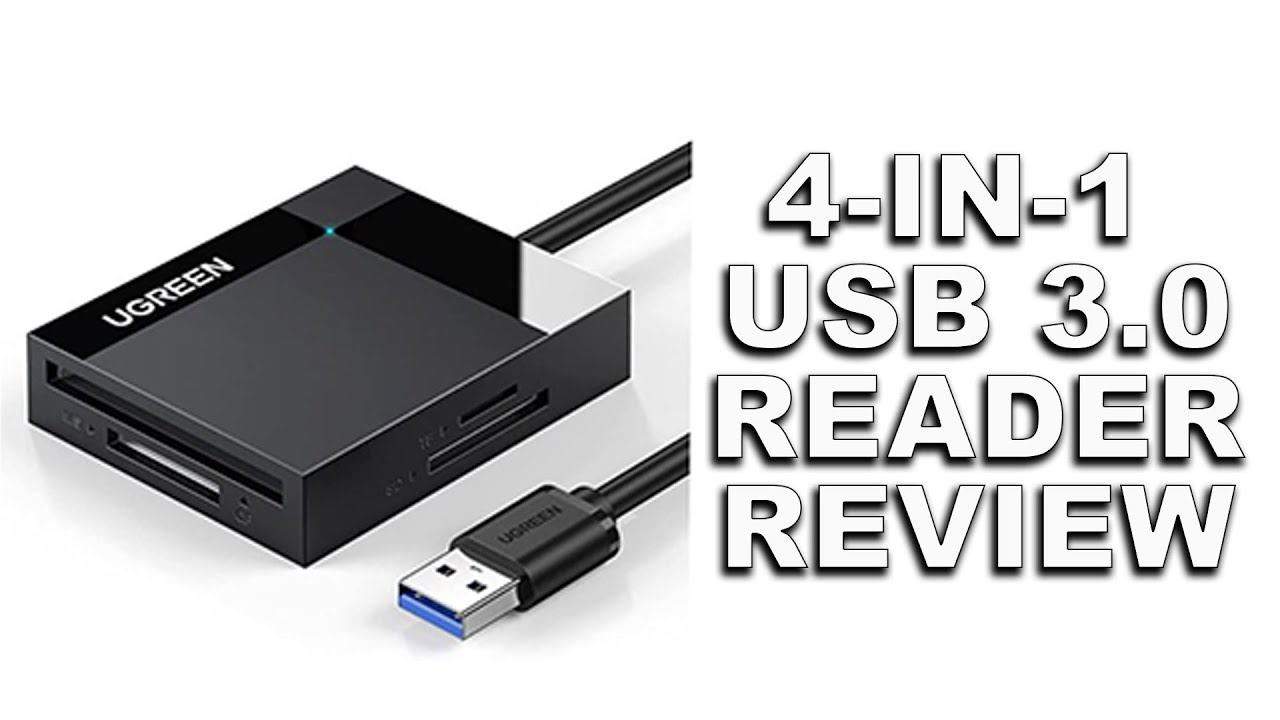 Ugreen 4-in-1 USB 3.0 SD/TF Card Reader