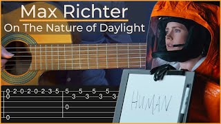 On The Nature of Daylight  Max Richter (Simple Guitar Tab)