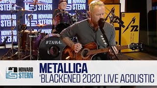 PDF Sample Blackened Acoustic guitar tab & chords by Metallica.